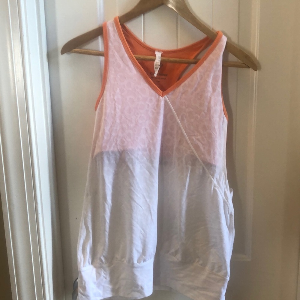 Cozy Orange workout tank